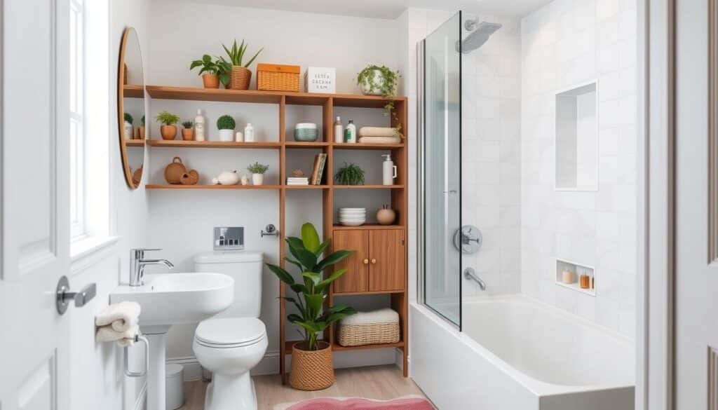 functional small bathrooms with smart storage - Small Bathroom Design Ideas East Lansing MI